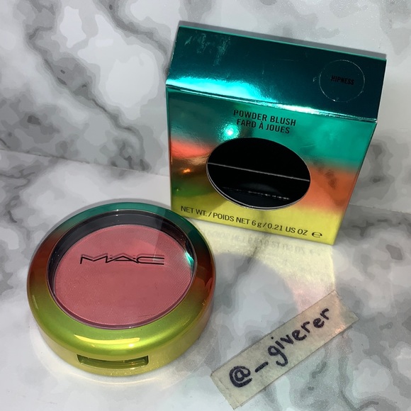 HIPNESS Wash & Dry MAC Powder Blush - Picture 8 of 16